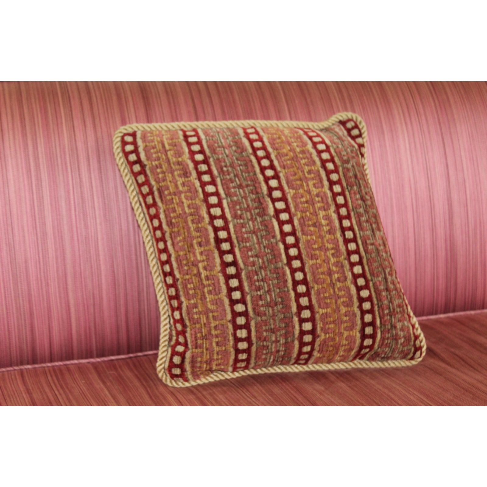20th-century-contemporary-burgundy-and-gold-upholstered-decorative-pillow-8513