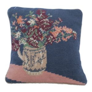 20th-century-cottage-blue-and-pink-wool-needle-point-pillow-7442