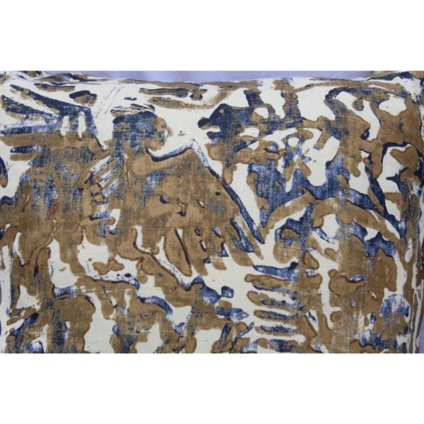 contemporary-printed-linen-navy-blue-and-bronze-down-pillows-a-pair-4121