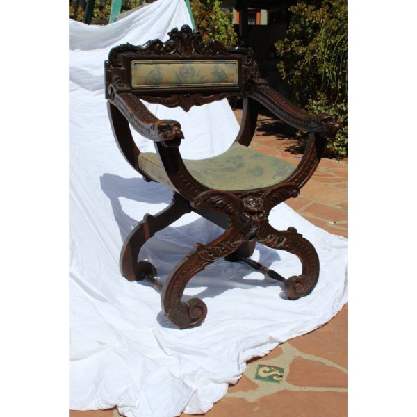 19th-c-italian-renaissance-style-savonarola-chair-9078