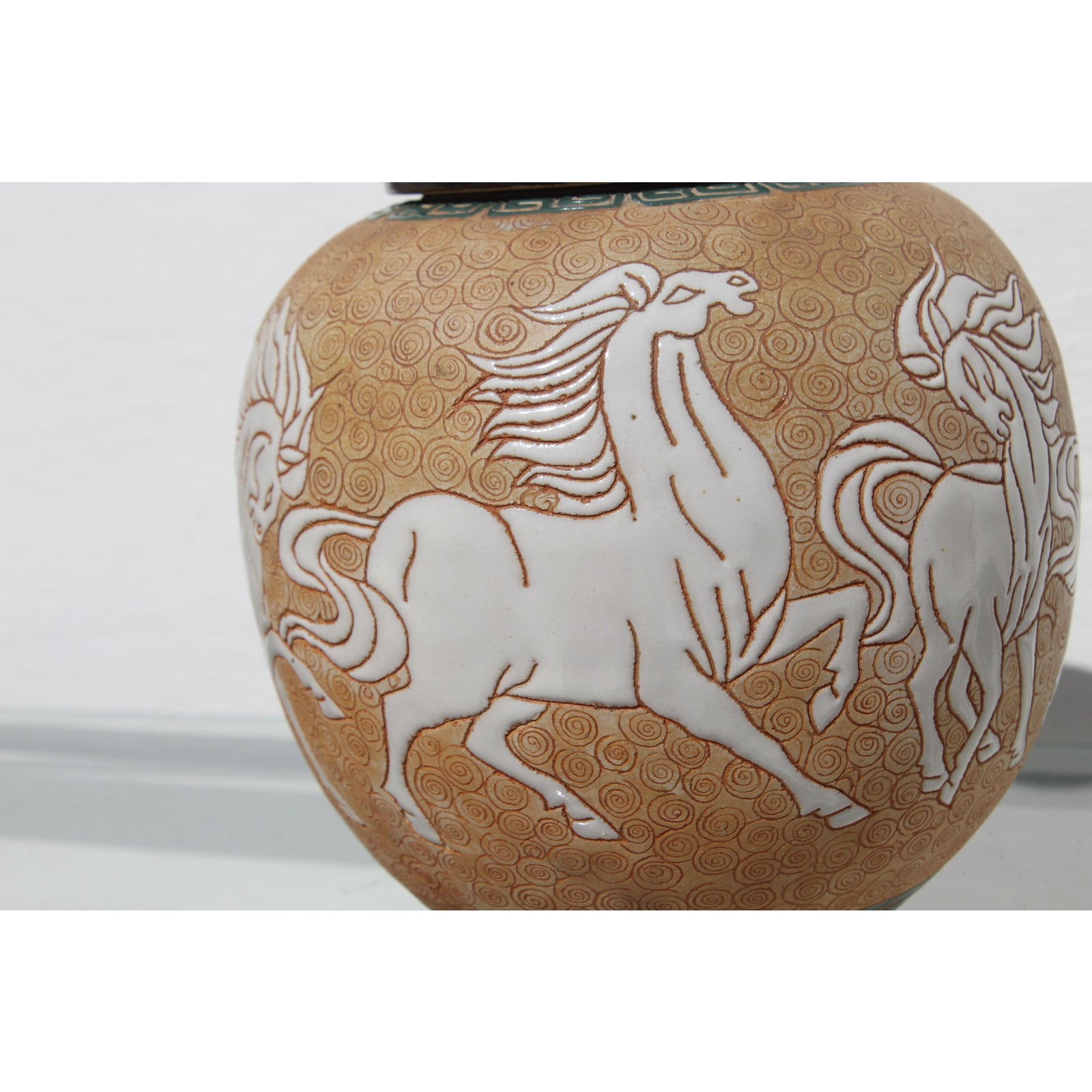 chinese-art-deco-prancing-horses-motif-porcelain-covered-jar-or-urn-1489