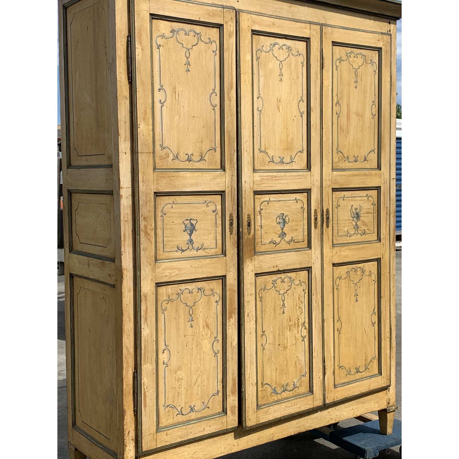 french-neoclassic-painted-armoire-6247