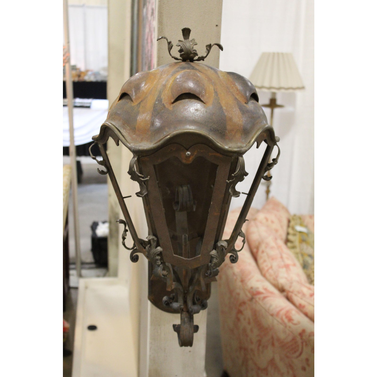 metal-and-copper-sconces-handcrafted-from-budapest-with-turtle-back-top-a-pair-3791