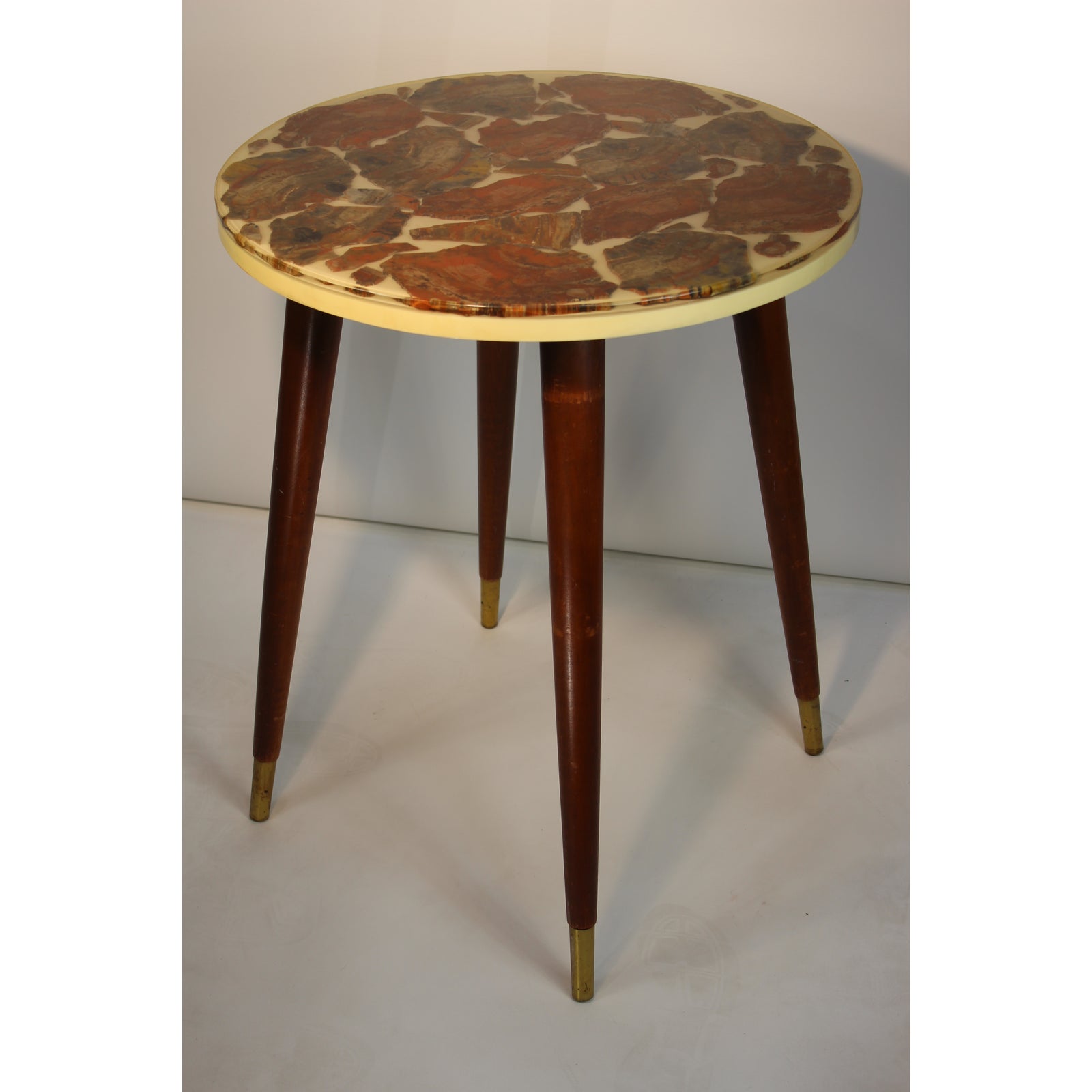 mid-century-modern-bespoke-fossilized-marble-round-side-table-7234