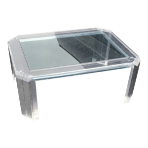 mid century modern lucite coffee table 1761