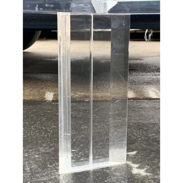 mid century modern lucite coffee table 1991