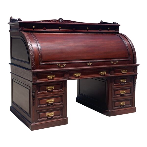 Victorian Beaurocylander Rolltop Desk