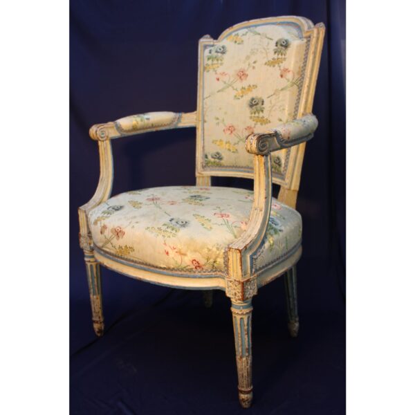 18th19th century louis xvi armchair provenance ivan bowksi estate la jolla ca 5795