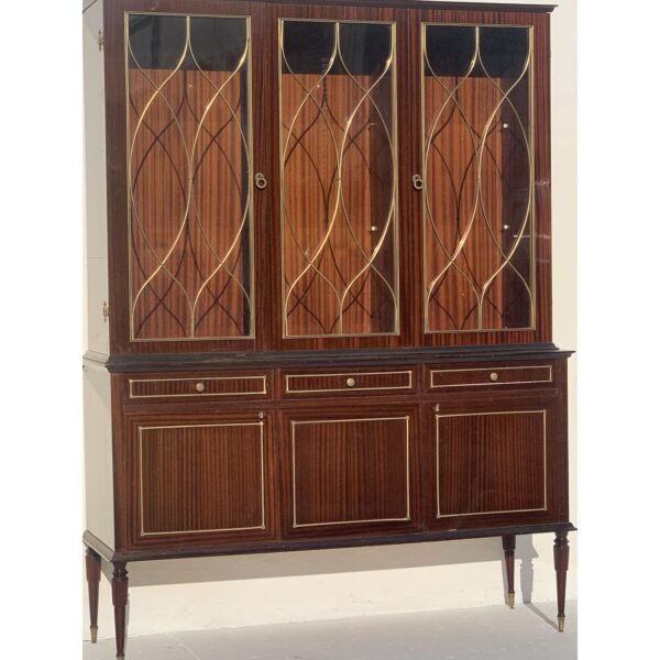 1960s italian modern display cabinet 3921