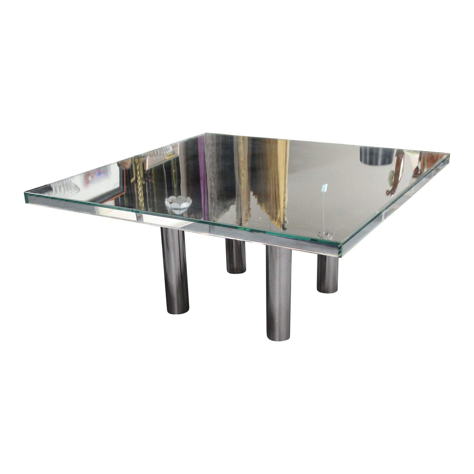 70s-italian-glass-mirror-dining-table-7131