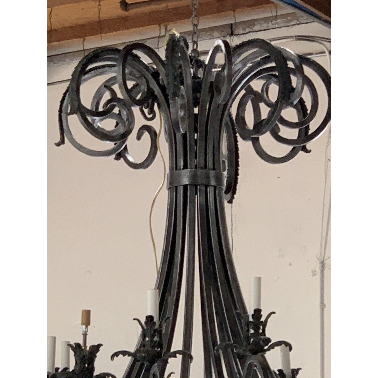 massive-monumental-wrought-iron-chandelier-4815