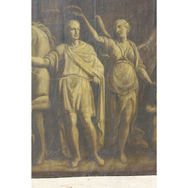 monumental 18th century italian neoclassical oil painting 3093