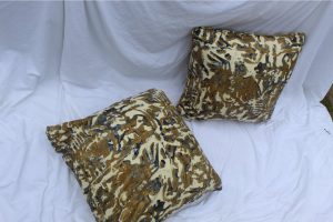 contemporary-printed-linen-navy-blue-and-bronze-down-pillows-a-pair-9644
