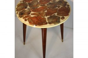 mid-century-modern-bespoke-fossilized-marble-round-side-table-7312