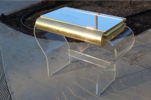mid-century-modern-gold-and-lucite-mirror-top-vanity-1034
